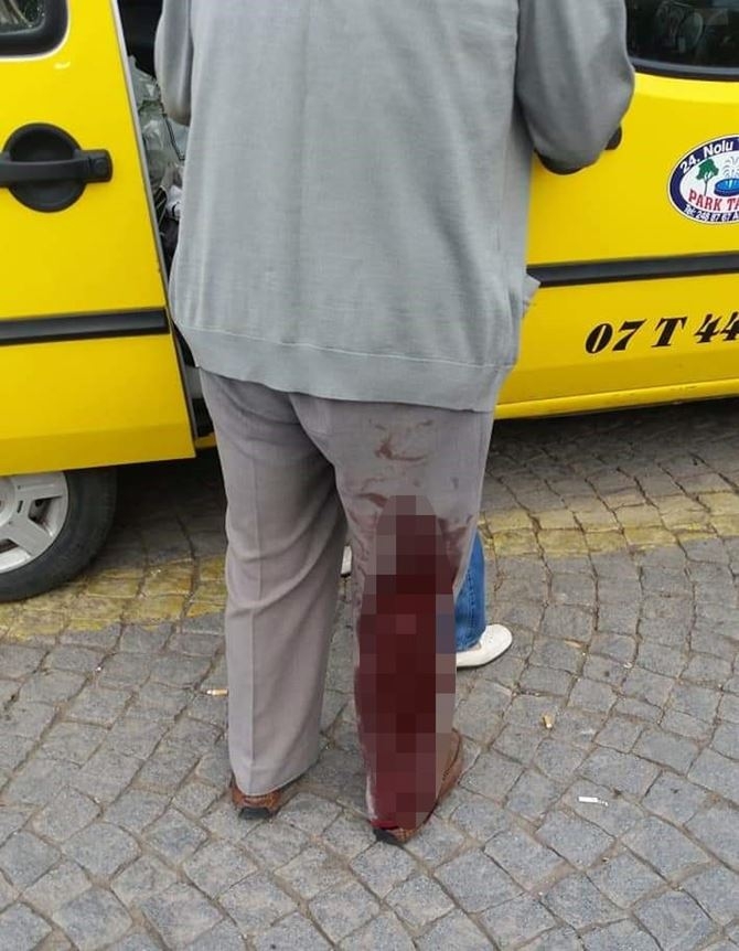 Köpeklerin Saldırdığı 2 Kişi Hastanelik Oldu 1