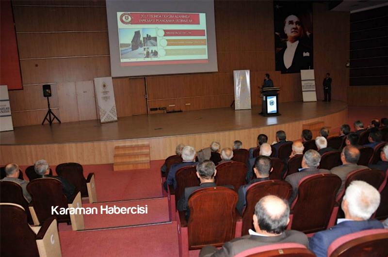 Karaman'da Muhtarlar Toplantısı Yapıldı 1