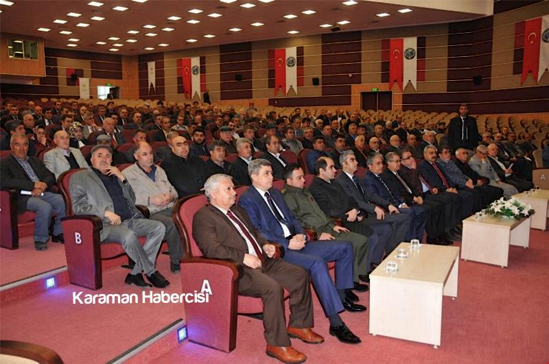 Karaman'da Muhtarlar Toplantısı Yapıldı 3