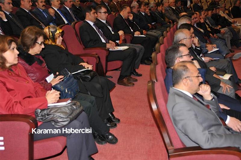 Karaman'da Muhtarlar Toplantısı Yapıldı 4
