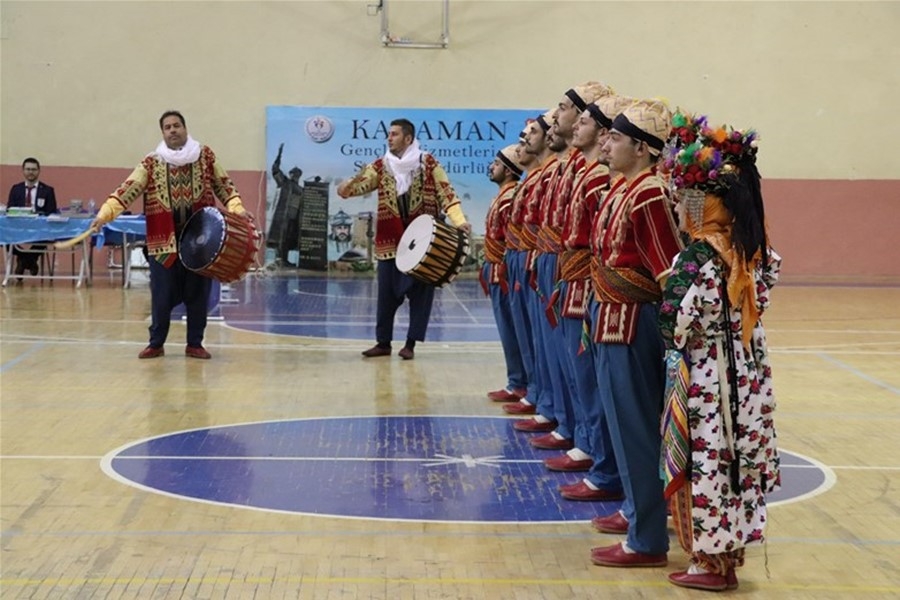 Karaman Halk Oyunları Yarışmaları İle Şenlendi 14