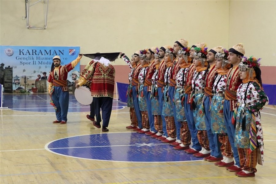 Karaman Halk Oyunları Yarışmaları İle Şenlendi 17