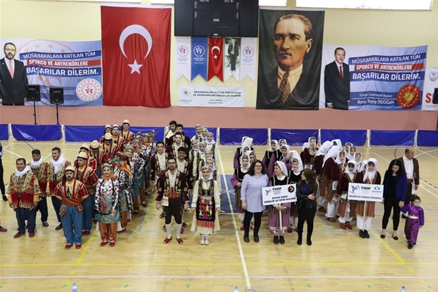 Karaman Halk Oyunları Yarışmaları İle Şenlendi 2