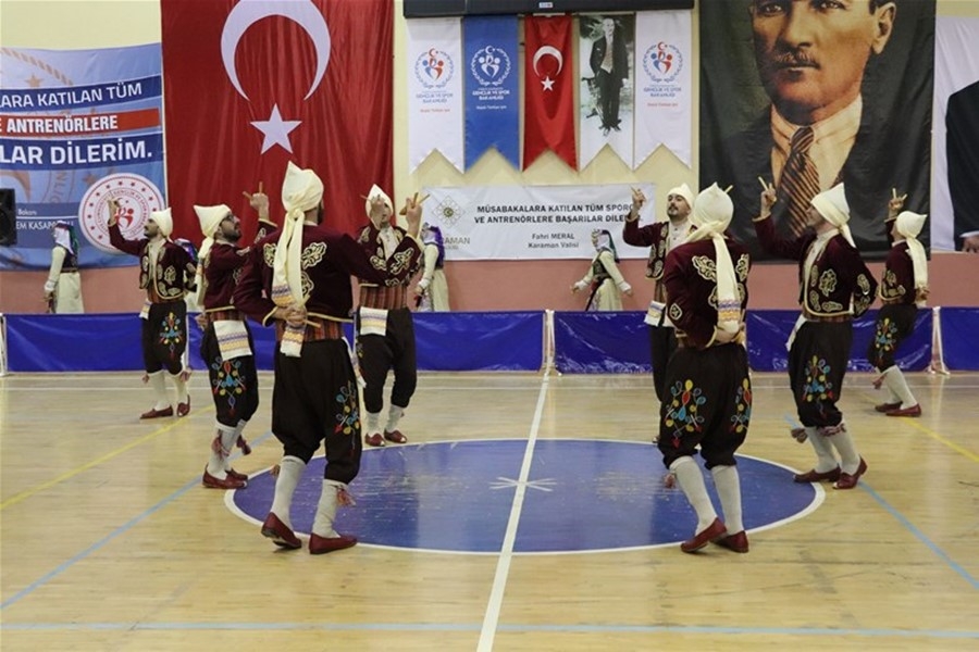 Karaman Halk Oyunları Yarışmaları İle Şenlendi 46