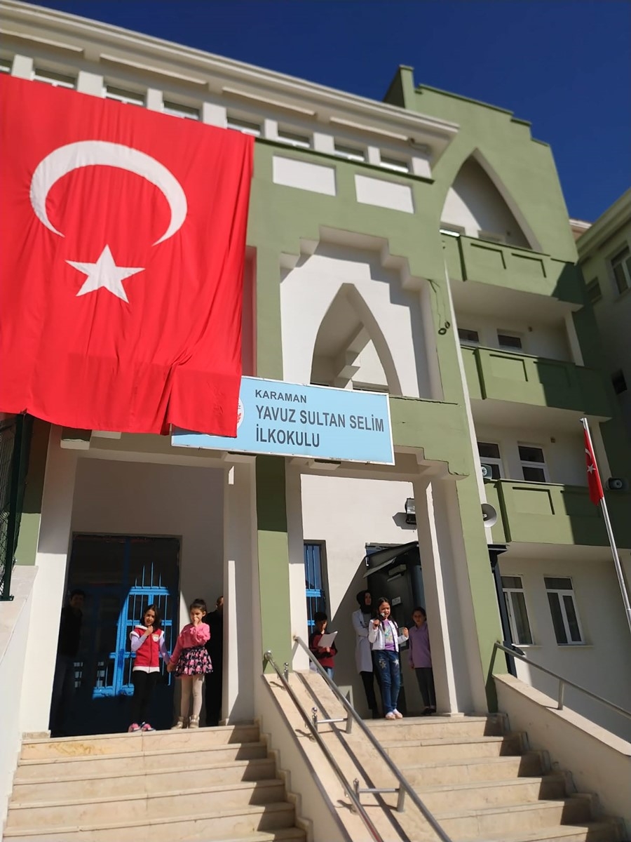 Karaman'da Minik Yürekler Dedelerini Andılar 1