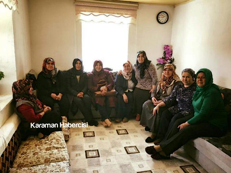 Karaman AK Parti Kadın Kolları KazımKarabekir'de 11