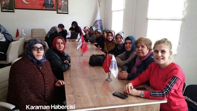 Karaman AK Parti Kadın Kolları KazımKarabekir'de 5