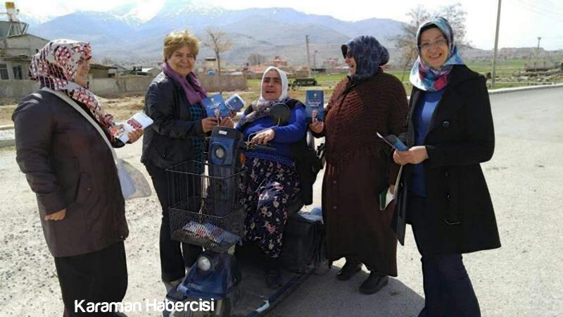 Karaman AK Parti Kadın Kolları KazımKarabekir'de 7