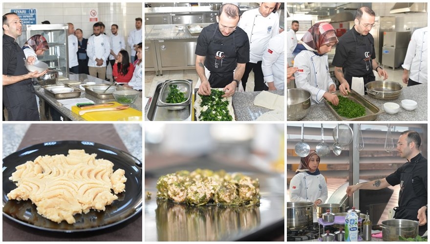 KMÜ'de Osmanlı Mutfağına Özgü Yemekler Yapıldı 1