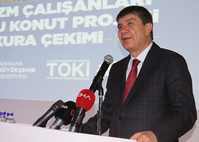 Antalya TOKİ Konutlarına Kura Çekimi Yapıldı 3