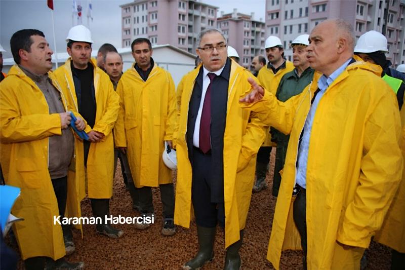 TOKİ Başkanı Mehmet Ergün Karaman'a Geldi 4