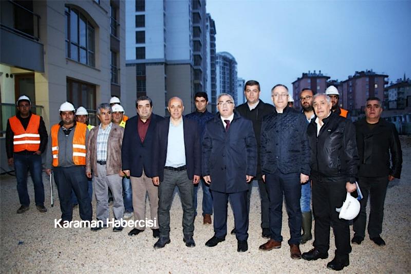 TOKİ Başkanı Mehmet Ergün Karaman'a Geldi 9