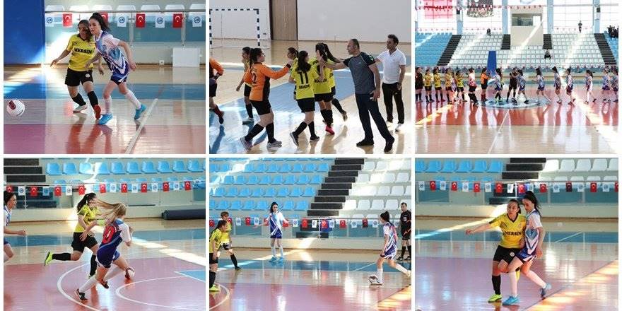 Okul Sporları Gençler Futsal Yarı Final Heyecanı Karaman'da Başladı
