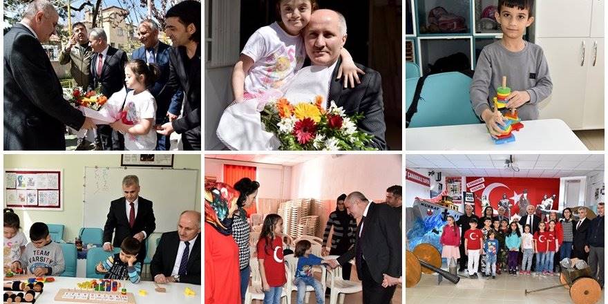 Karaman Valisi Fahri Meral Cumhuriyet Nihat Arslan İlkokuluna Misafir Ol