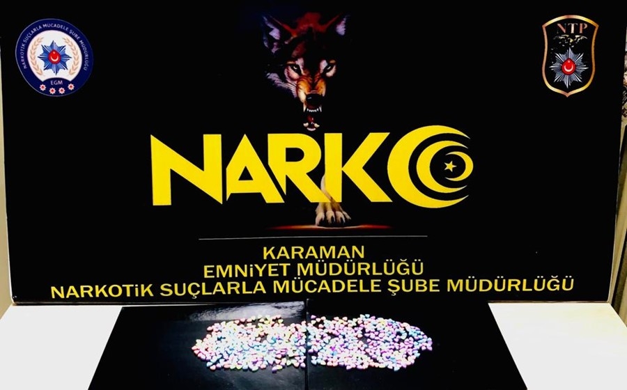 Karaman'da Uyuşturucu Operasyonu 1