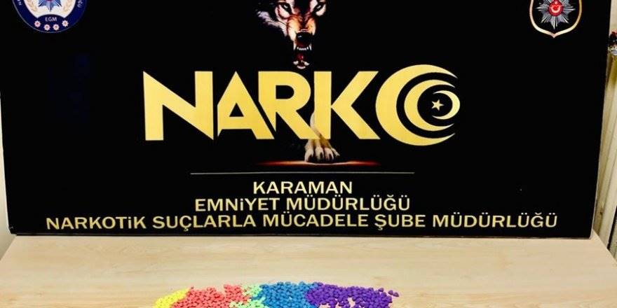 Karaman'da Uyuşturucu Operasyonu