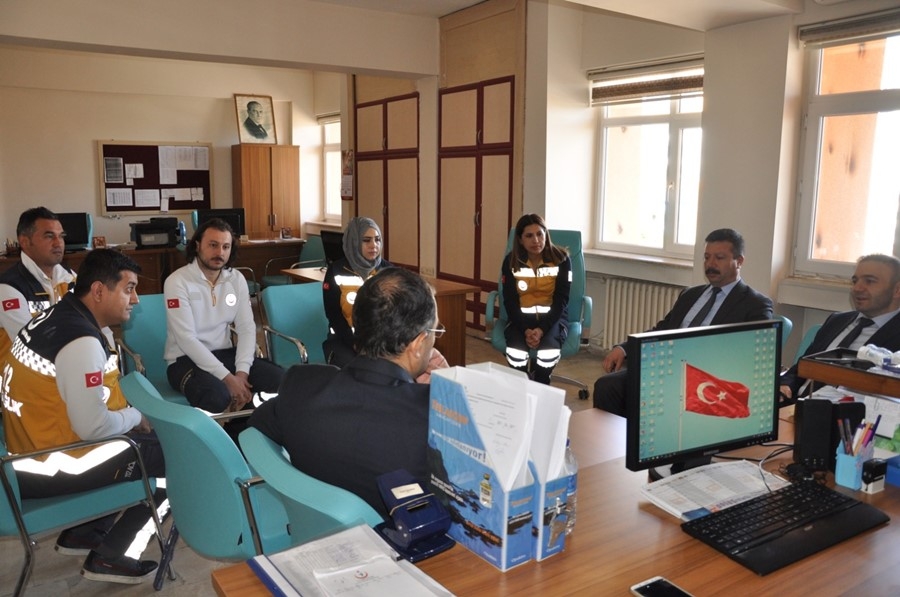 Karaman İl Sağlık Müdürü Dr. Hasan Arslan ATT leri Ziyaret Etti 1