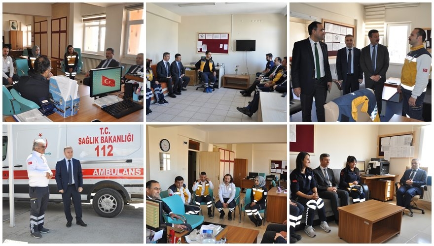 Karaman İl Sağlık Müdürü Dr. Hasan Arslan ATT leri Ziyaret Etti 7