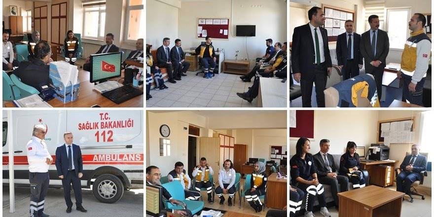 Karaman İl Sağlık Müdürü Dr. Hasan Arslan ATT leri Ziyaret Etti