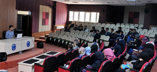 KMÜ'de "Kuran’a Göre Şeytanın Adımları" Konulu Seminer Düzenlendi 1