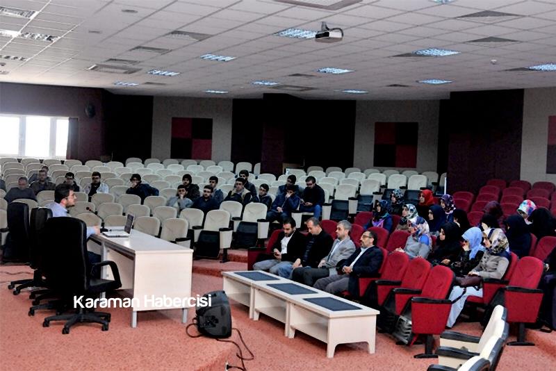 KMÜ'de "Kuran’a Göre Şeytanın Adımları" Konulu Seminer Düzenlendi 4