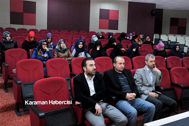 KMÜ'de "Kuran’a Göre Şeytanın Adımları" Konulu Seminer Düzenlendi 5