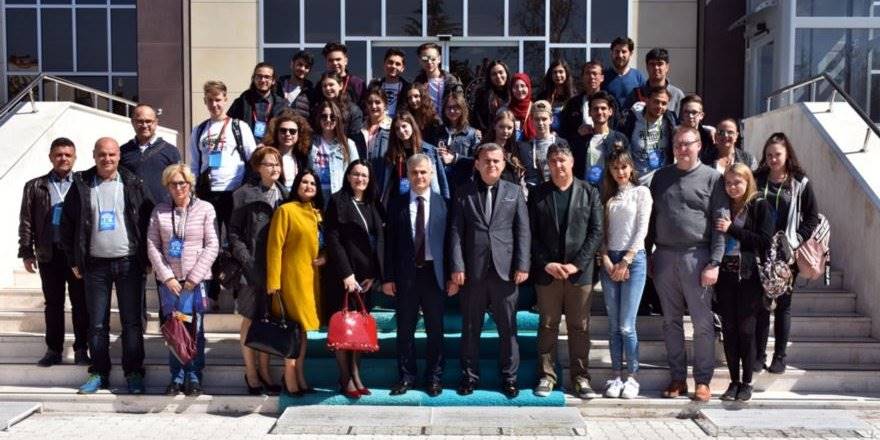 Karaman Milli Eğitim Müdürlüğü Avrupa’dan Gelen Eğitimcileri ve Öğrencil