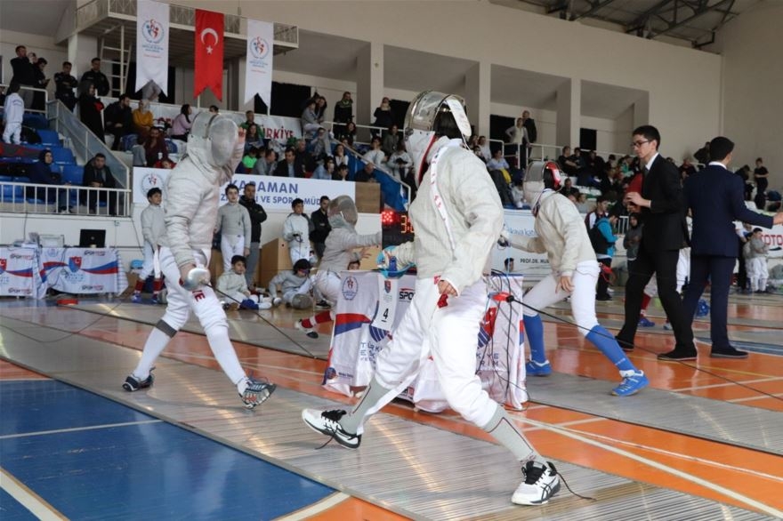 Karaman'da Açık Eskrim Turnuvası Başladı 6