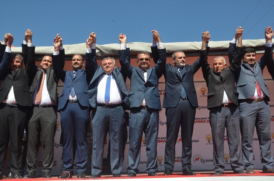 AK Parti Genel Başkan Yardımcısı Mahir Ünal Karaman'da 12