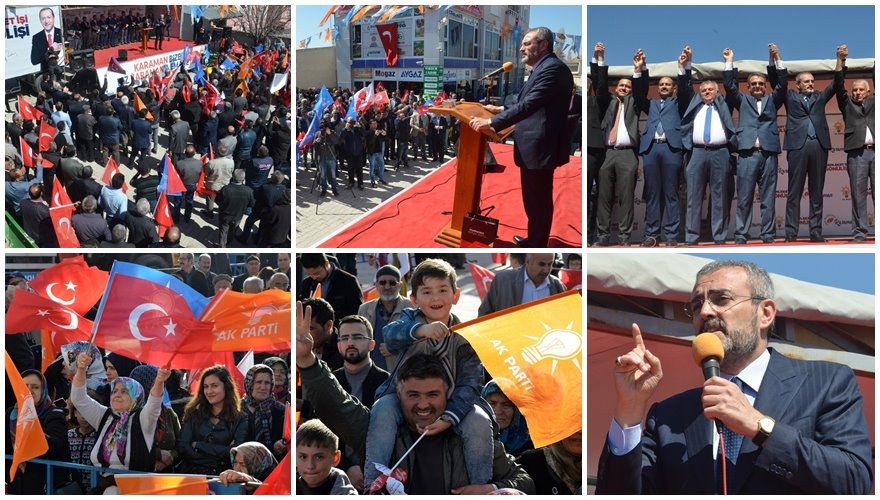 AK Parti Genel Başkan Yardımcısı Mahir Ünal Karaman'da 9