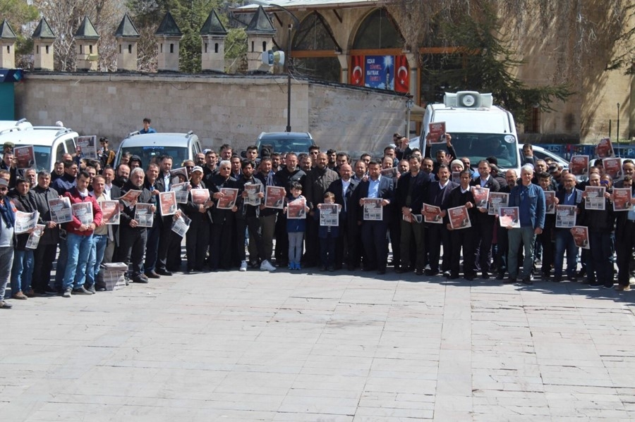 AK Parti Karaman'a 1 Günde 50 Bin Gazete Dağıttı 2