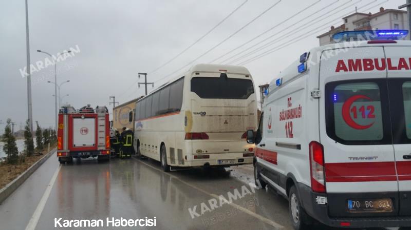 Karaman’da Fabrika Servisi Kaza Yaptı 3