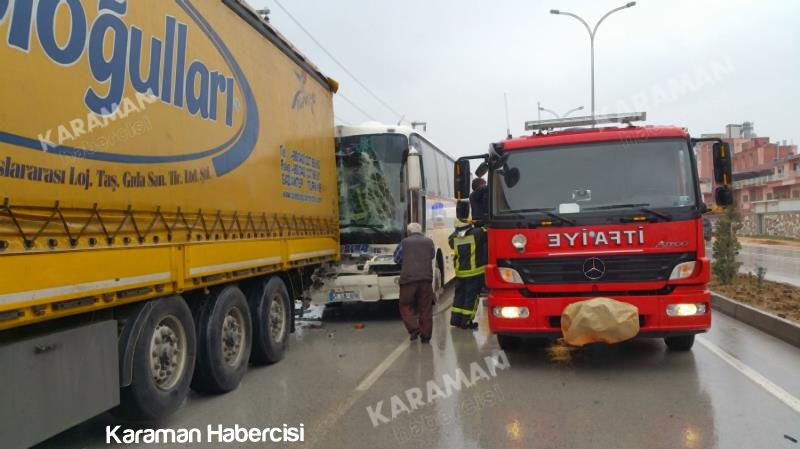 Karaman’da Fabrika Servisi Kaza Yaptı 7