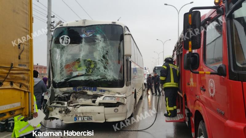 Karaman’da Fabrika Servisi Kaza Yaptı 8
