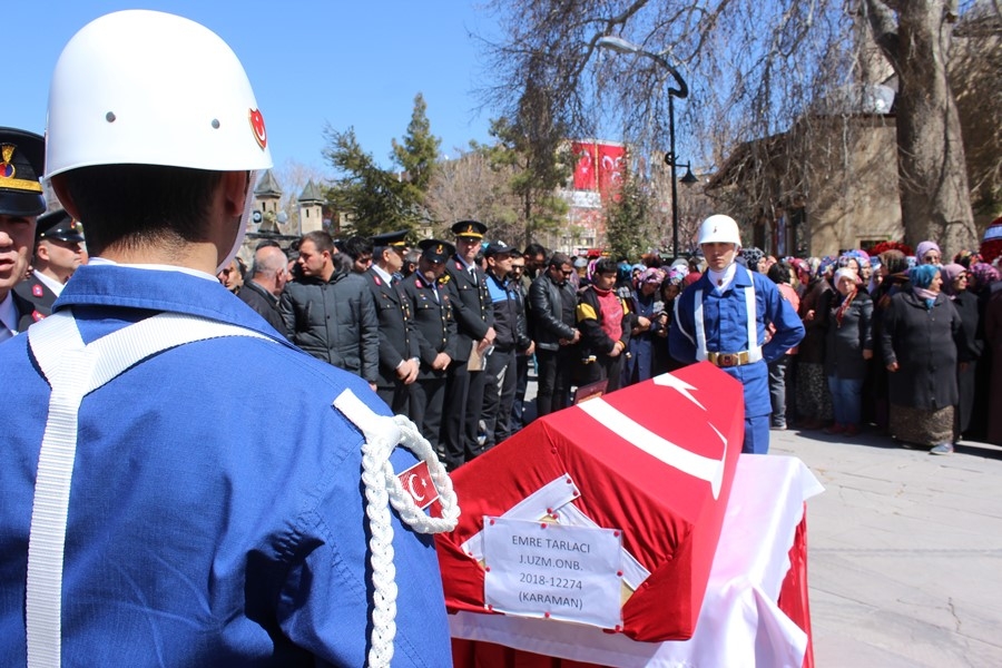 Karamanlı Asker Dualarla Son Yolculuğuna Uğurlandı 10