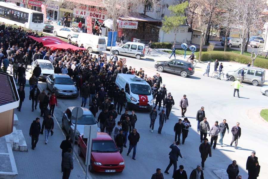 Karamanlı Asker Dualarla Son Yolculuğuna Uğurlandı 104