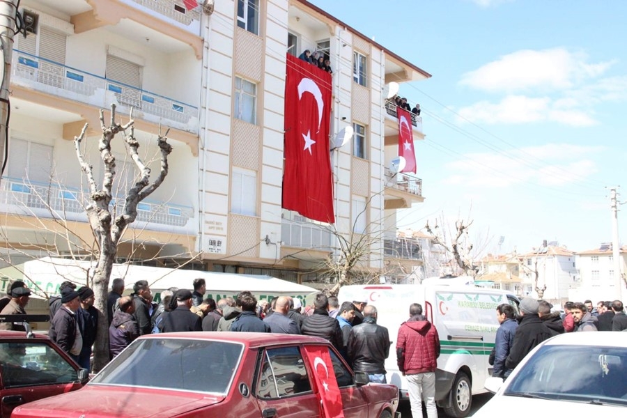 Karamanlı Asker Dualarla Son Yolculuğuna Uğurlandı 122