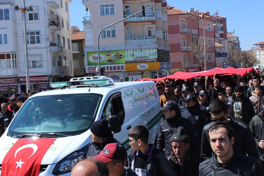 Karamanlı Asker Dualarla Son Yolculuğuna Uğurlandı 91