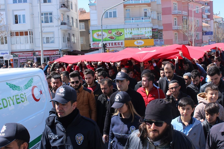Karamanlı Asker Dualarla Son Yolculuğuna Uğurlandı 95
