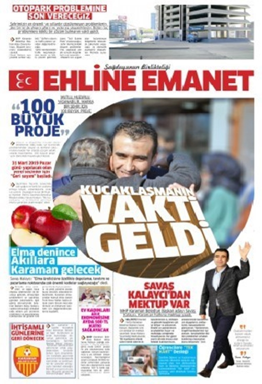 Karaman'da "Ehline Emanet" Gazetesi Dağıtılıyor 3