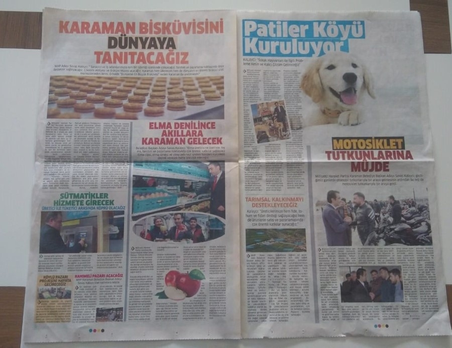 Karaman'da "Ehline Emanet" Gazetesi Dağıtılıyor 4