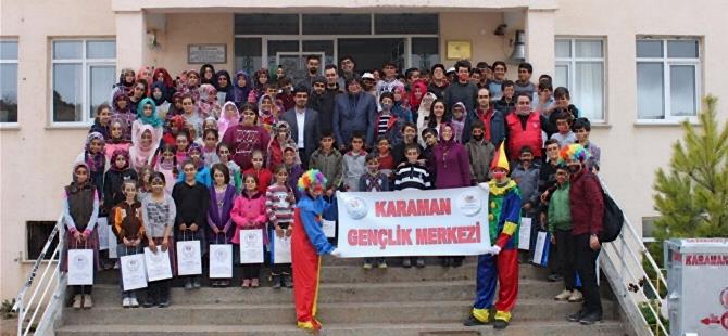 Karaman Gençlik Merkezi "Minik Kalplere Umut" Oldular 1