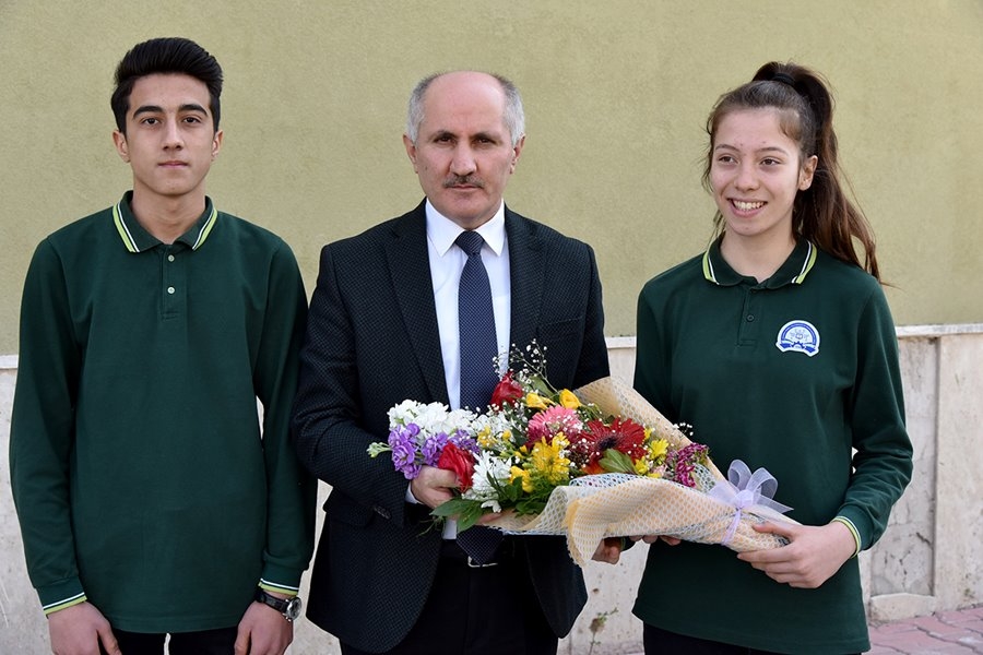 Karaman Valisi Fahri Meral'den Temizel Ünlü Mesleki ve Teknik Anadolu Li 8