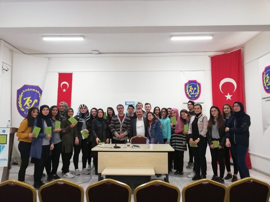 Karaman Lisesi Ünlü Hikayeci İle Buluştu 1