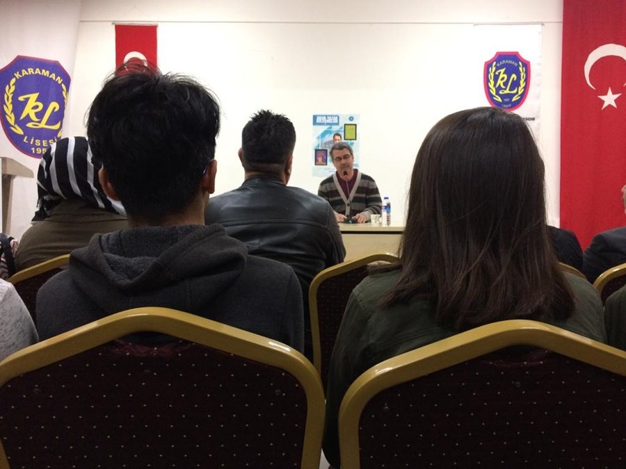 Karaman Lisesi Ünlü Hikayeci İle Buluştu 10