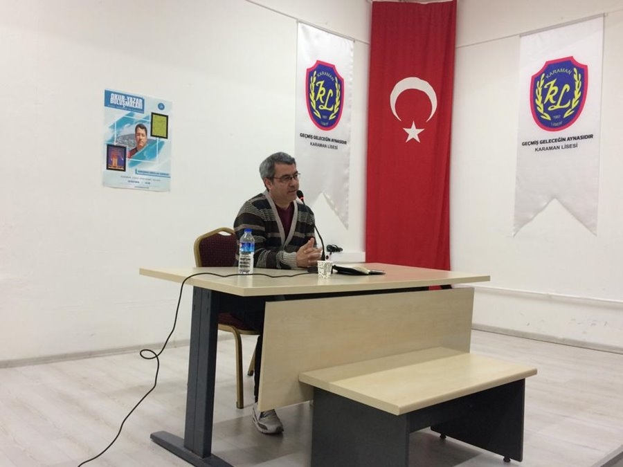 Karaman Lisesi Ünlü Hikayeci İle Buluştu 11