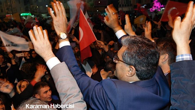 ”Büyük Türkiye’nin Yolunu Açan Karaman’a Ve Milletimize Teşekkürler” 2