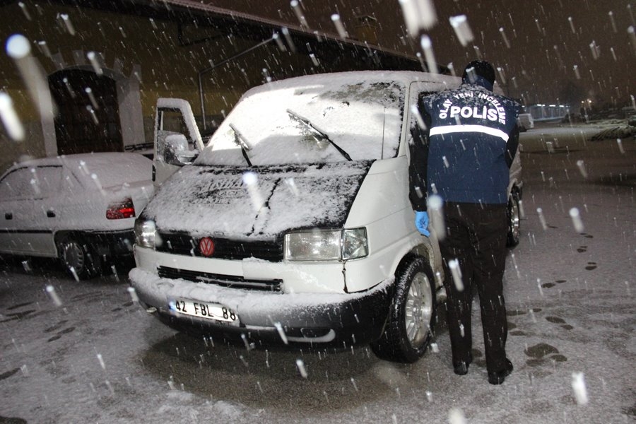 Karaman'da Hırsızlık Şüphelileri Gece Bekçilerini Şaşırttı 2