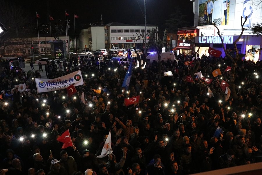 Niğde'de Seçim Sonucu Kutlamaları 2