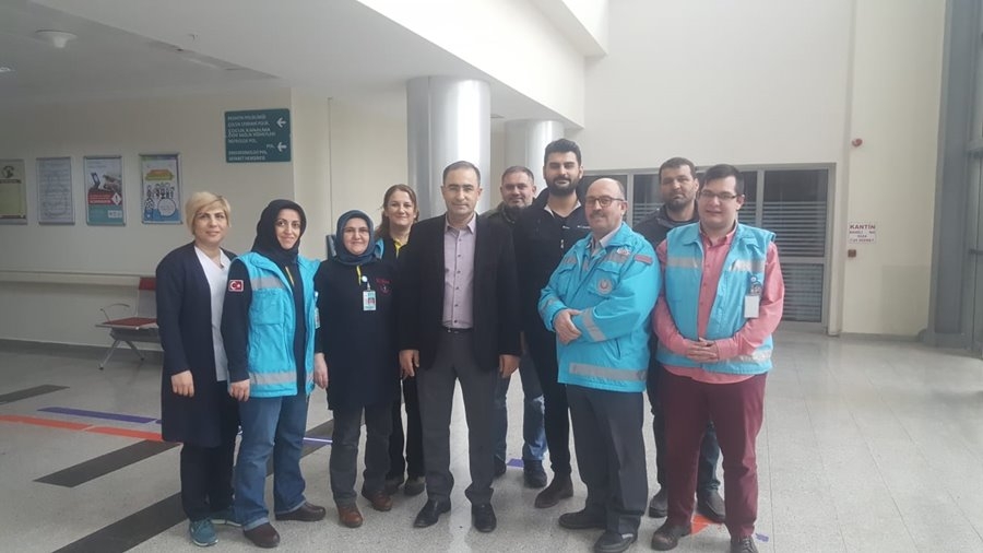 Karaman'da "Evde Sağlık Hizmetleri Birimi"ne kayıtlı 93 Hasta Oylarını K 6